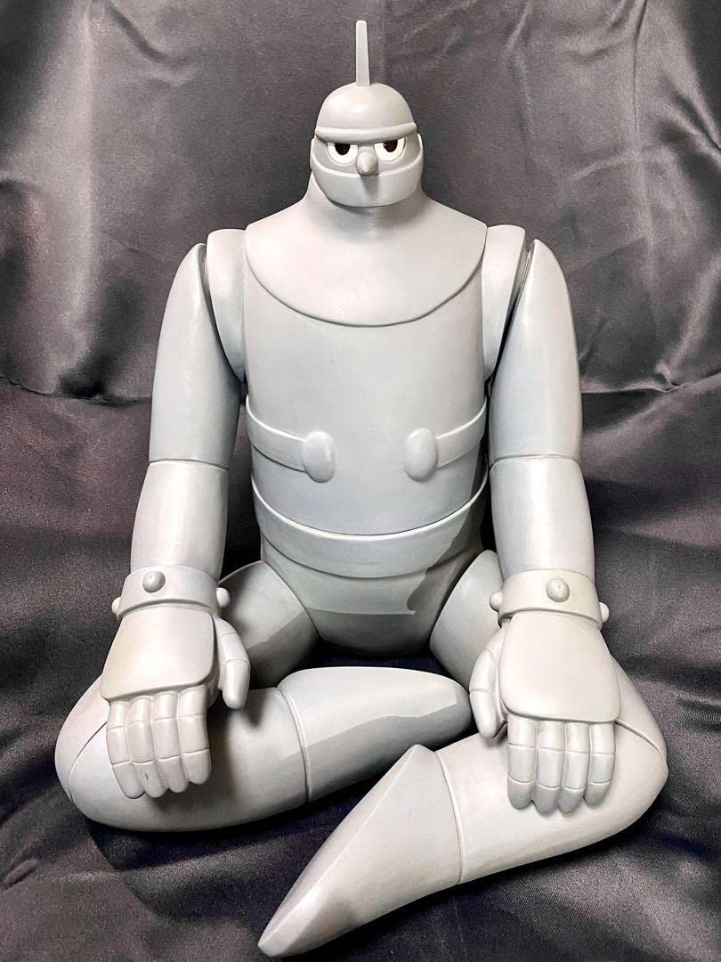 希少✨鉄人28号　あぐら鉄人　ソフビ　フィギュア　大きいサイズ 希少✨鉄人28号 あぐら鉄人 ソフビ フィギュア 大きいサイズ